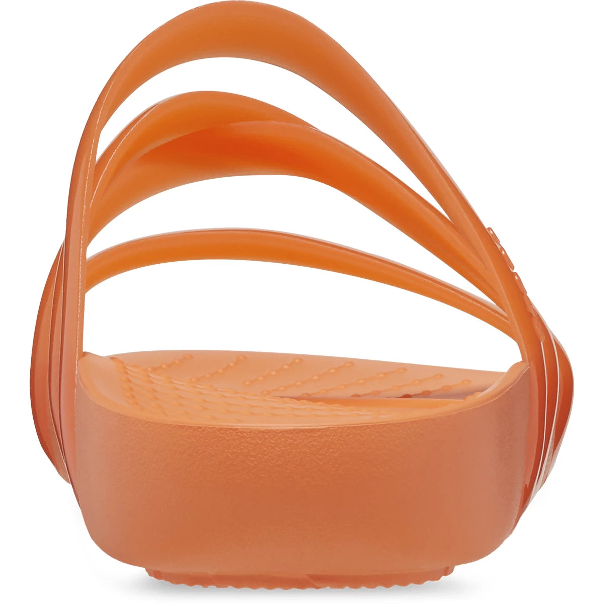 Crocs Splash Glossy Strappy Γυναικεία Παντόφλα Orange 83I