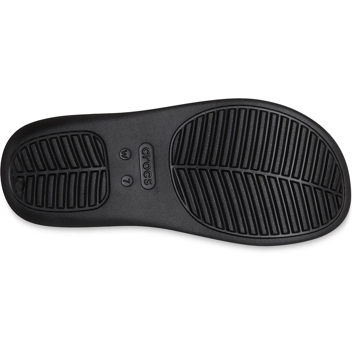 crocs getaway platform flip κάτω όψη σόλα