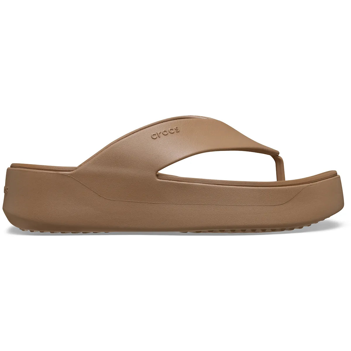 crocs getaway platform flip πλάγια όψη εξωτερική πλευρά