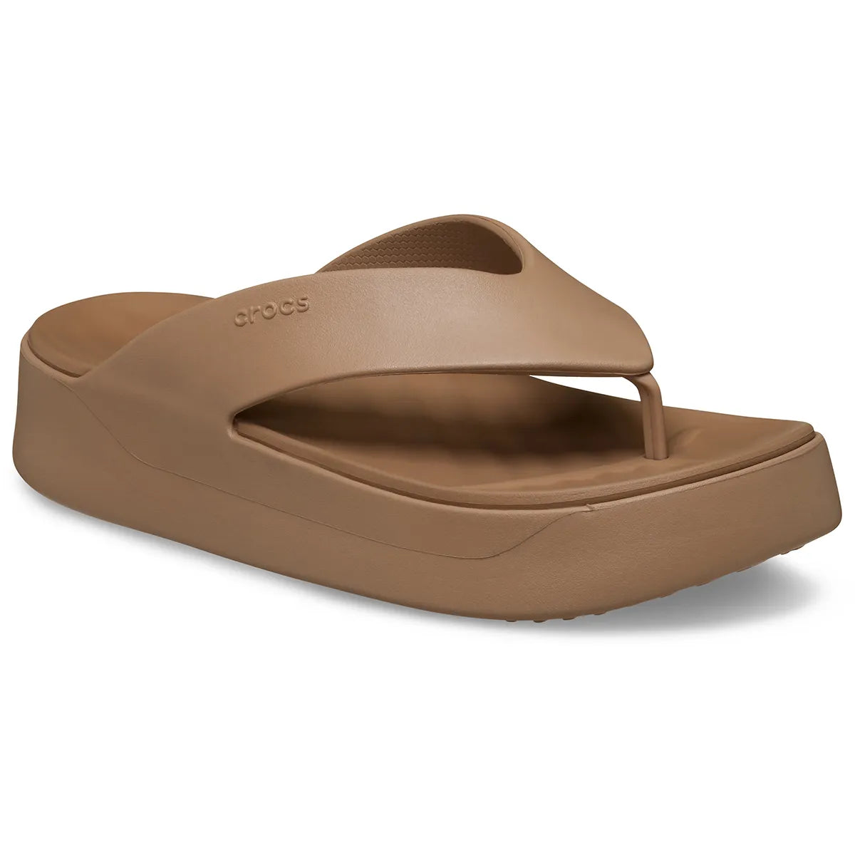 crocs getaway platform flip όψη 3/4 εξωτερική πλευρά