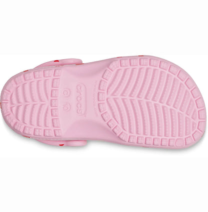 crocs classic vday clog t παιδικό σαμπό κάτω όψη σόλας