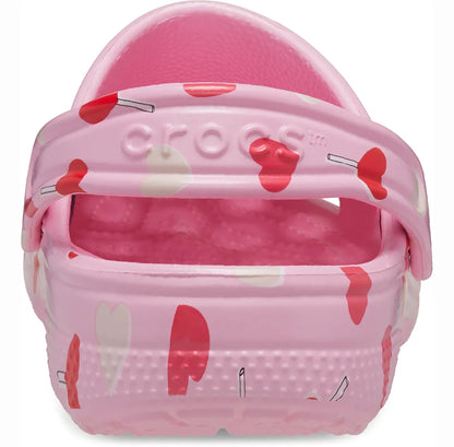 crocs classic vday clog t παιδικό σαμπό πίσω όψη