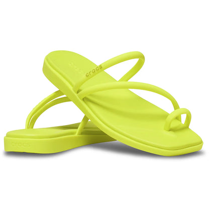 Crocs Miami Toe Loop Citrus 3/4 έξω ζευγάρι