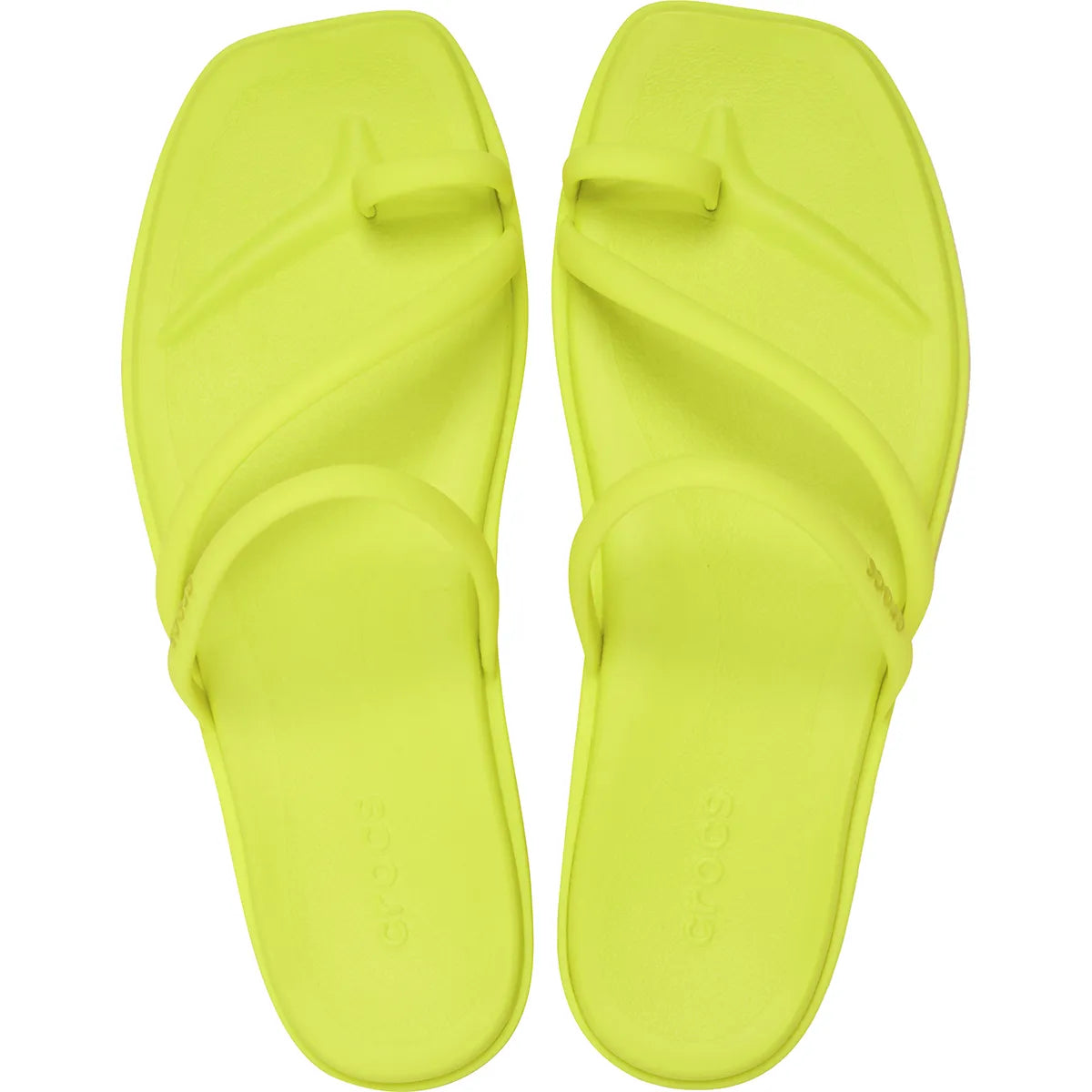 Crocs Miami Toe Loop Citrus πάνω όψη