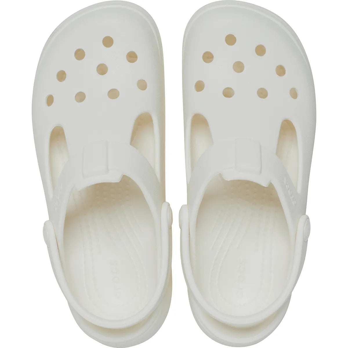 Crocs Classic Mary Jane Clog K Παιδικά Σαμπό Chalk 0WV
