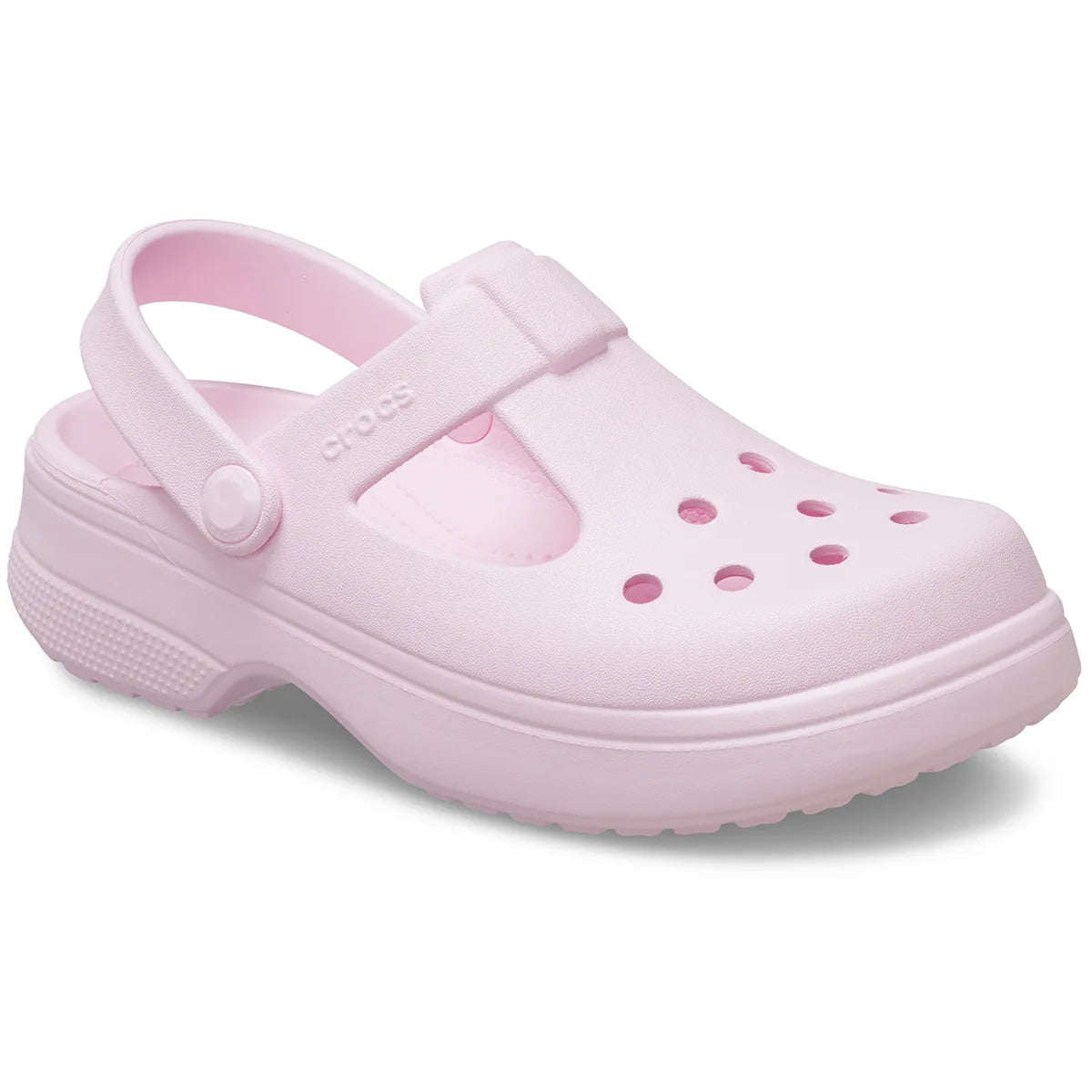 Crocs Classic Mary Jane Clog K Παιδικά Σαμπό Pink Milk