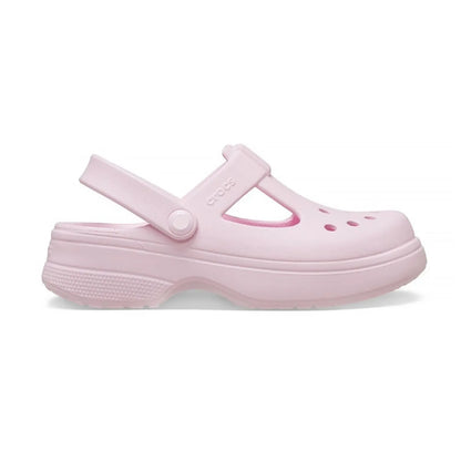 Crocs Classic Mary Jane Clog T Βρεφικά Σαμπό Pink Milk 6ZW