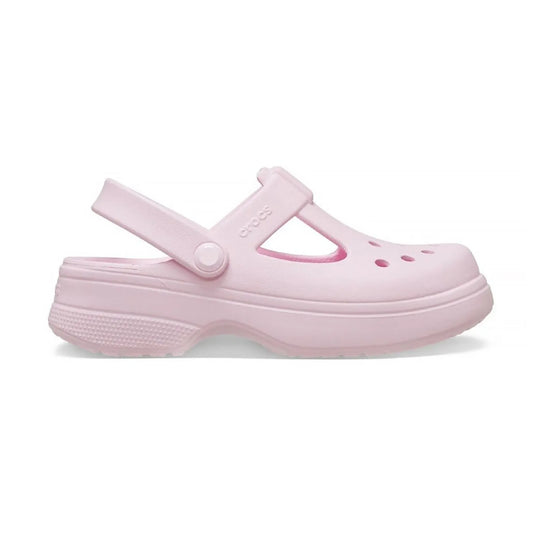 Crocs Classic Mary Jane Clog T Βρεφικά Σαμπό Pink Milk 6ZW