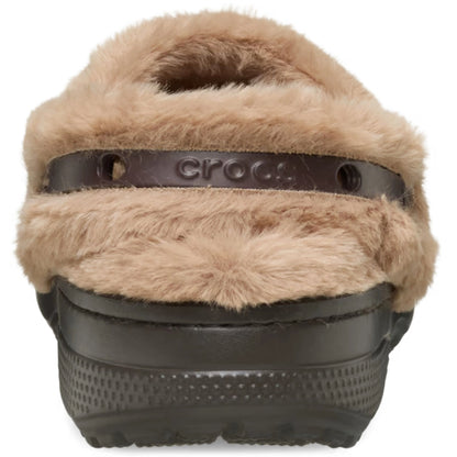 Crocs Unfurgettable Cozy Clog Milk Chocolate Γυναικεία Σαμπό