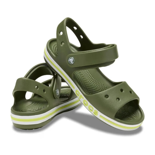 Crocs Bayaband Sandal Kids σε θέαση 3/4, λεπτομέρεια στη σόλα