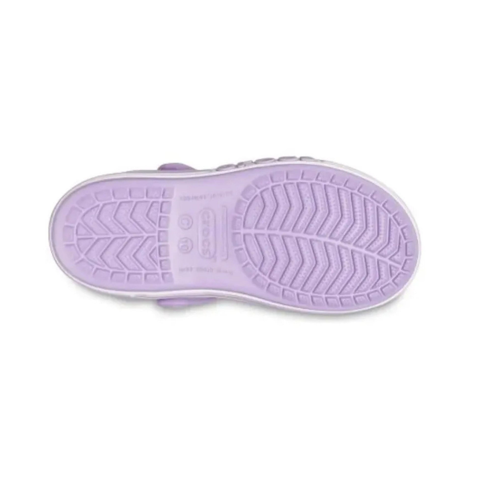 crocs bayaband sandal kids lavender μωβ αντιολισθητική σόλα
