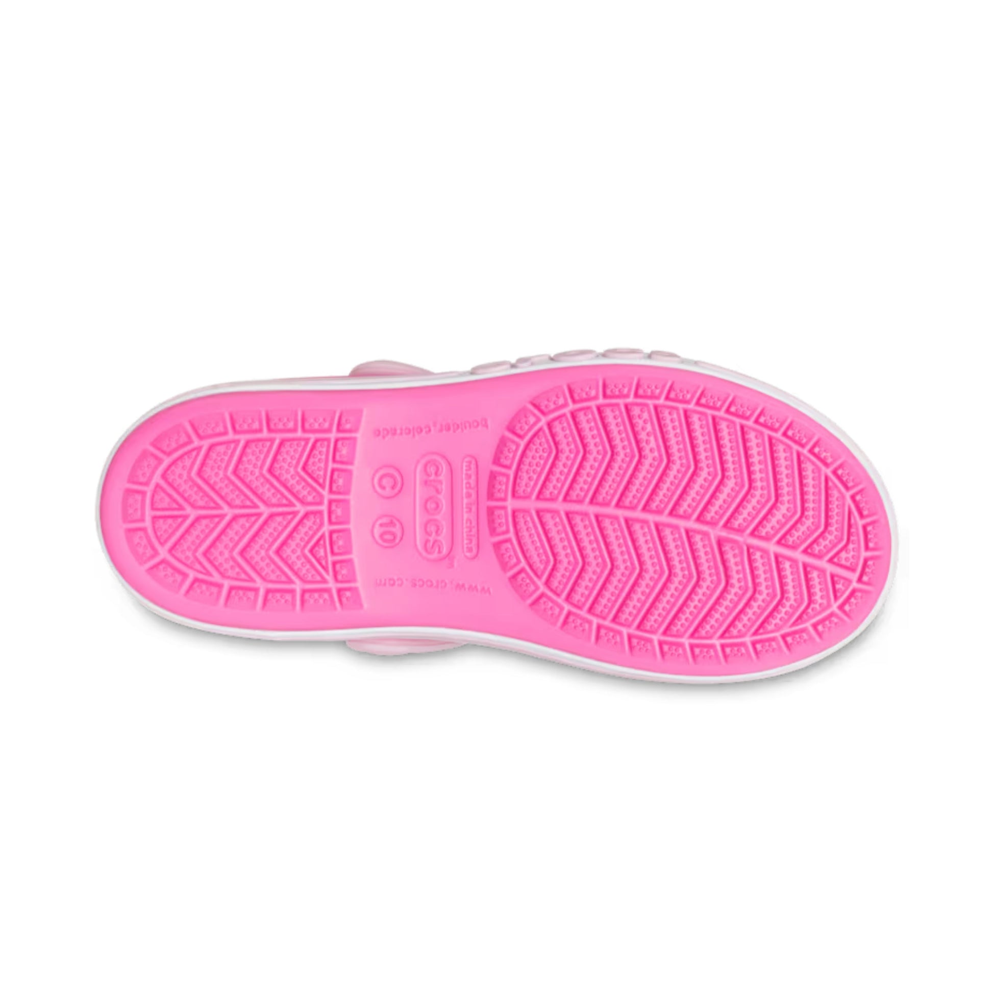 Crocs Bayaband Sandal Kids με αντιολισθητική εξωτερική σόλα, κάτω προβολή