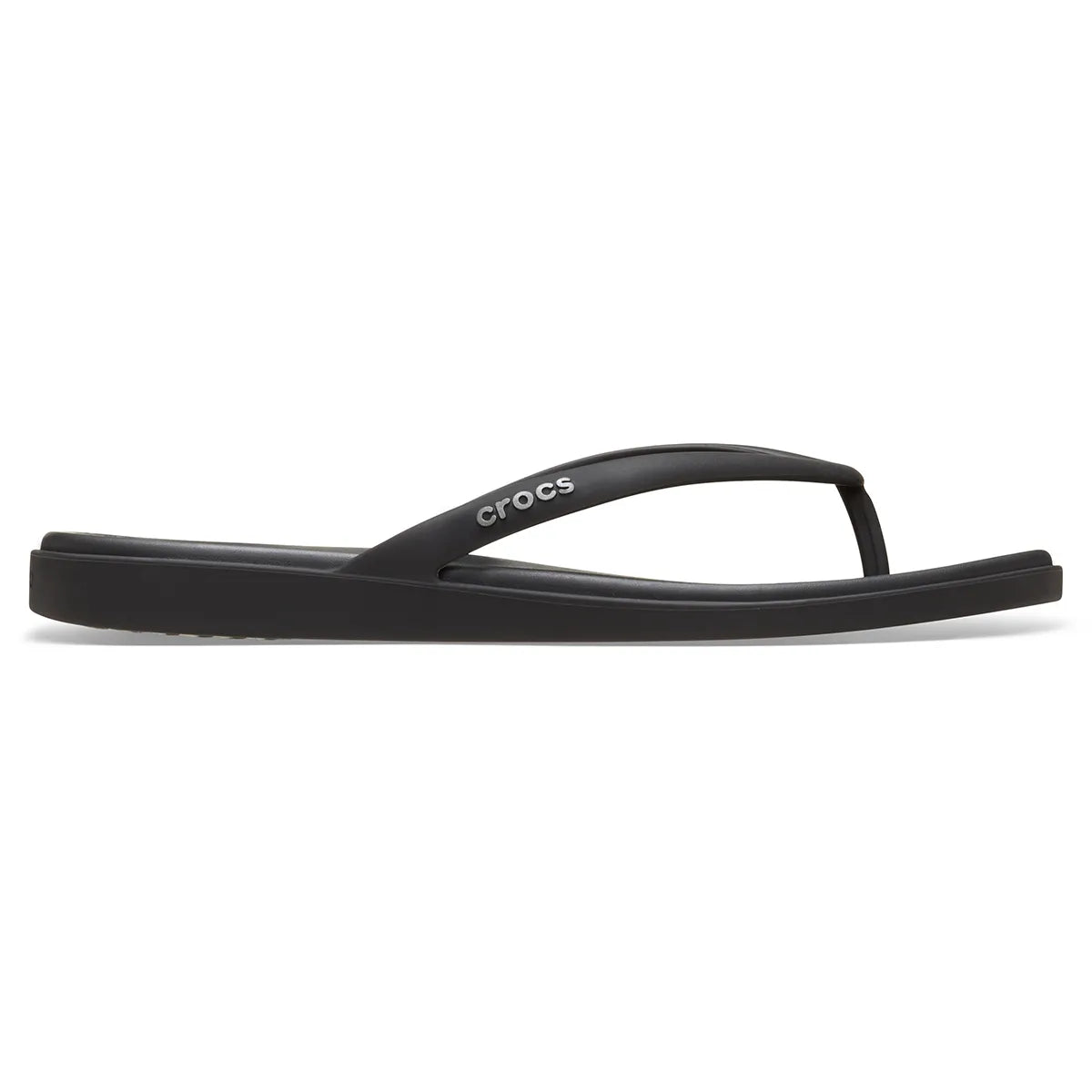 Crocs Miami Flip Μαύρες Γυναικείες Σαγιονάρες 001