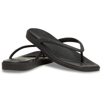 Crocs Miami Flip Μαύρες Γυναικείες Σαγιονάρες 001