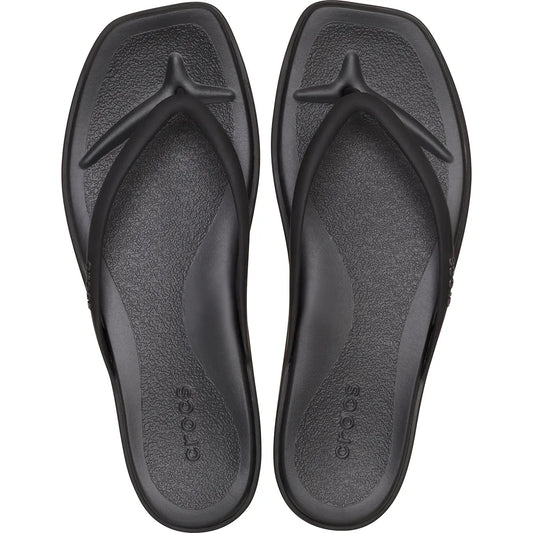 Crocs Miami Flip Μαύρες Γυναικείες Σαγιονάρες 001