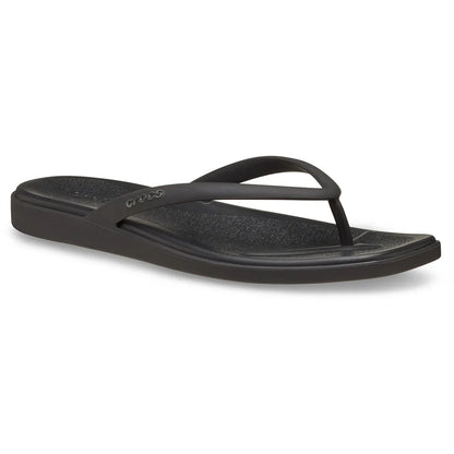 Crocs Miami Flip Μαύρες Γυναικείες Σαγιονάρες 001