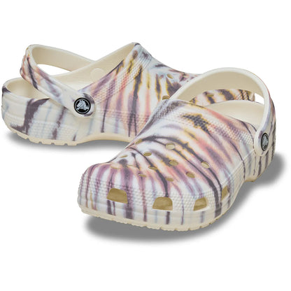 Crocs Classic Graphic Clog Unisex Ανατομικό Σαμπό Multi 0PZ