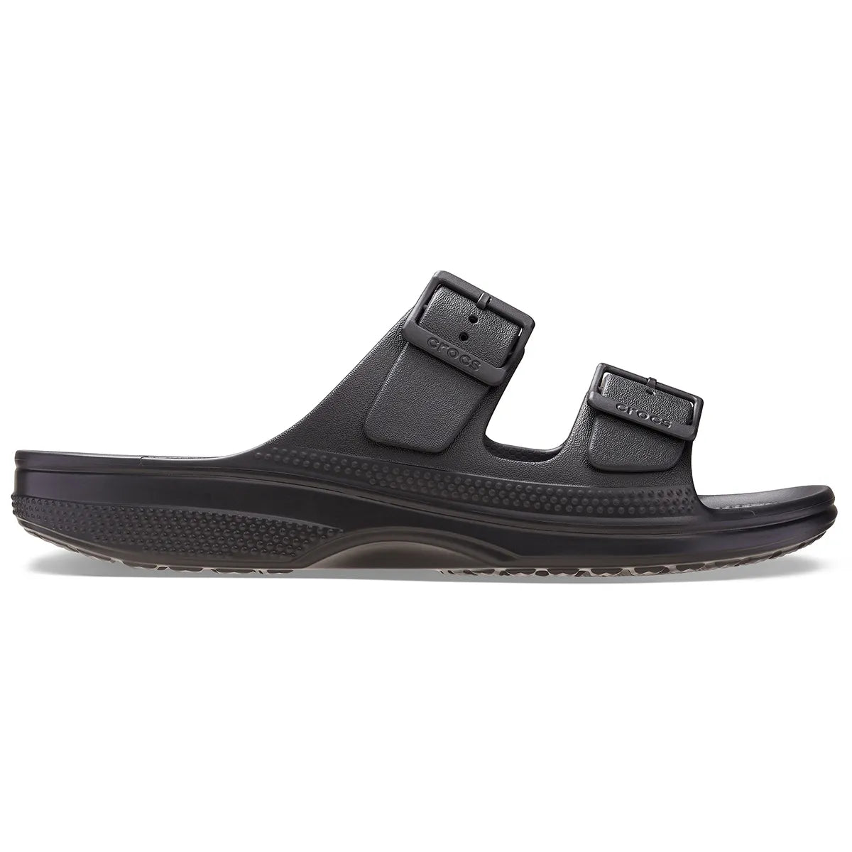 crocs mens saturday sandals πλάγια όψη εξωτερική πλευρά, μαύρο χρώμα