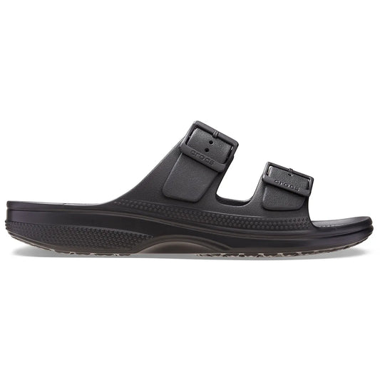 crocs mens saturday sandals πλάγια όψη εξωτερική πλευρά, μαύρο χρώμα