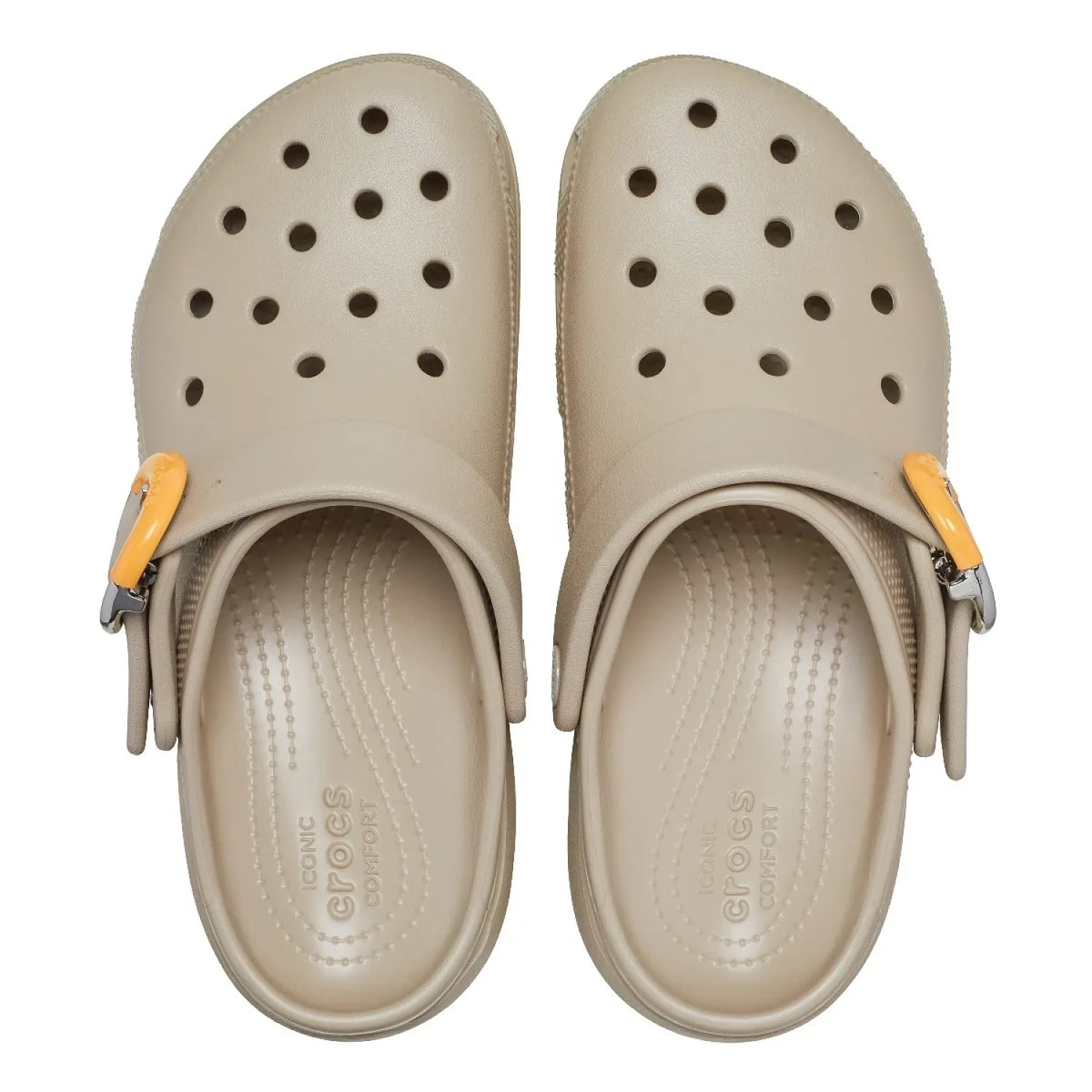 Crocs Classic Platform Buckle Clog 213230-2NM Dulce γυναικεία σαμπό πάνω όψη 