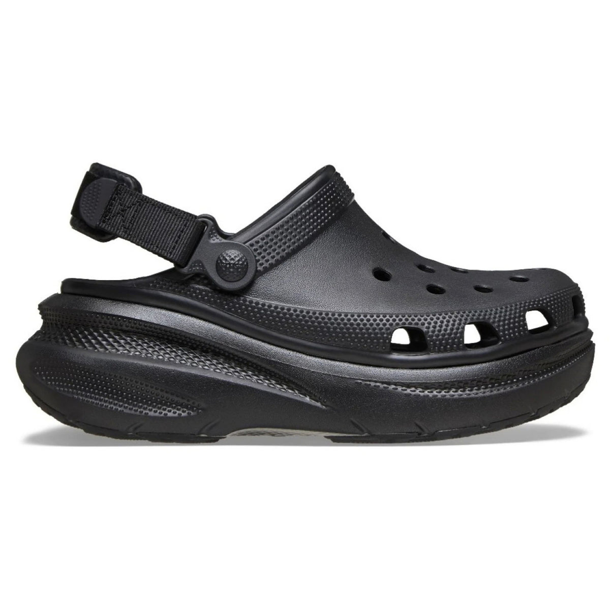 Crocs New Crush Clog 213448-001 Black unisex σαμπό πλάγια έξω