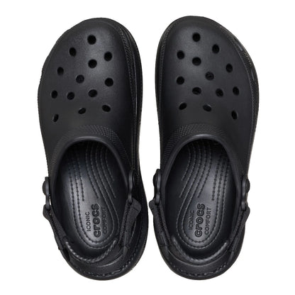 Crocs New Crush Clog 213448-001 Black unisex σαμπό πάνω όψη