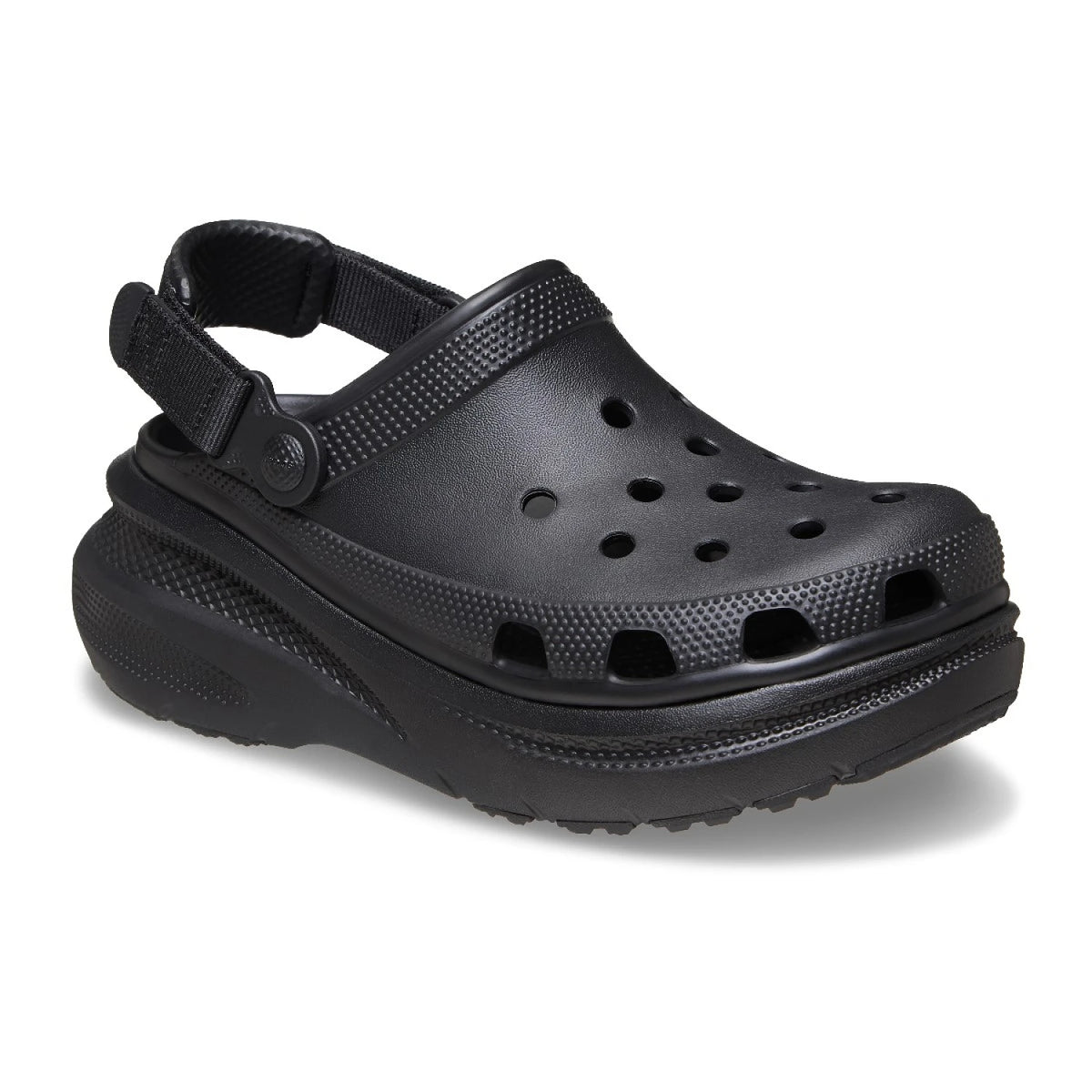 Crocs New Crush Clog 213448-001 Black unisex σαμπό 3/4 έξω