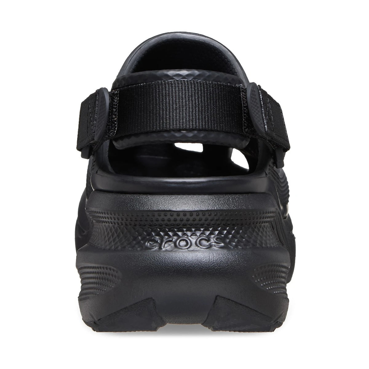 Crocs New Crush Clog 213448-001 Black unisex σαμπό πίσω όψη