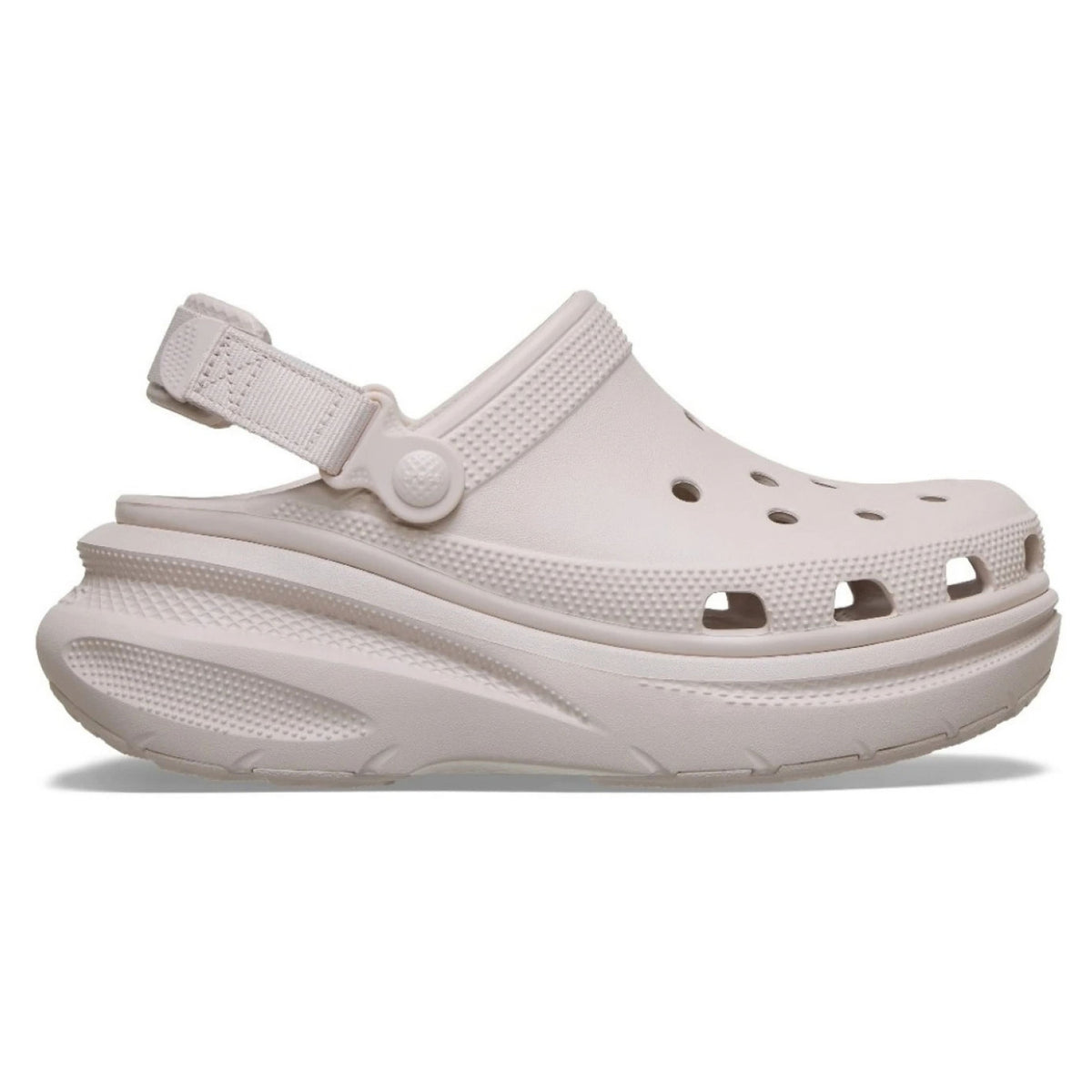 Crocs New Crush Clog 213448-2PL Cocoa Cream unisex σαμπό πλάγια έξω