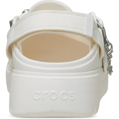 Crocs Loaferette Star Studded Clog Chalk γυναικεία σαμπό πίσω όψη