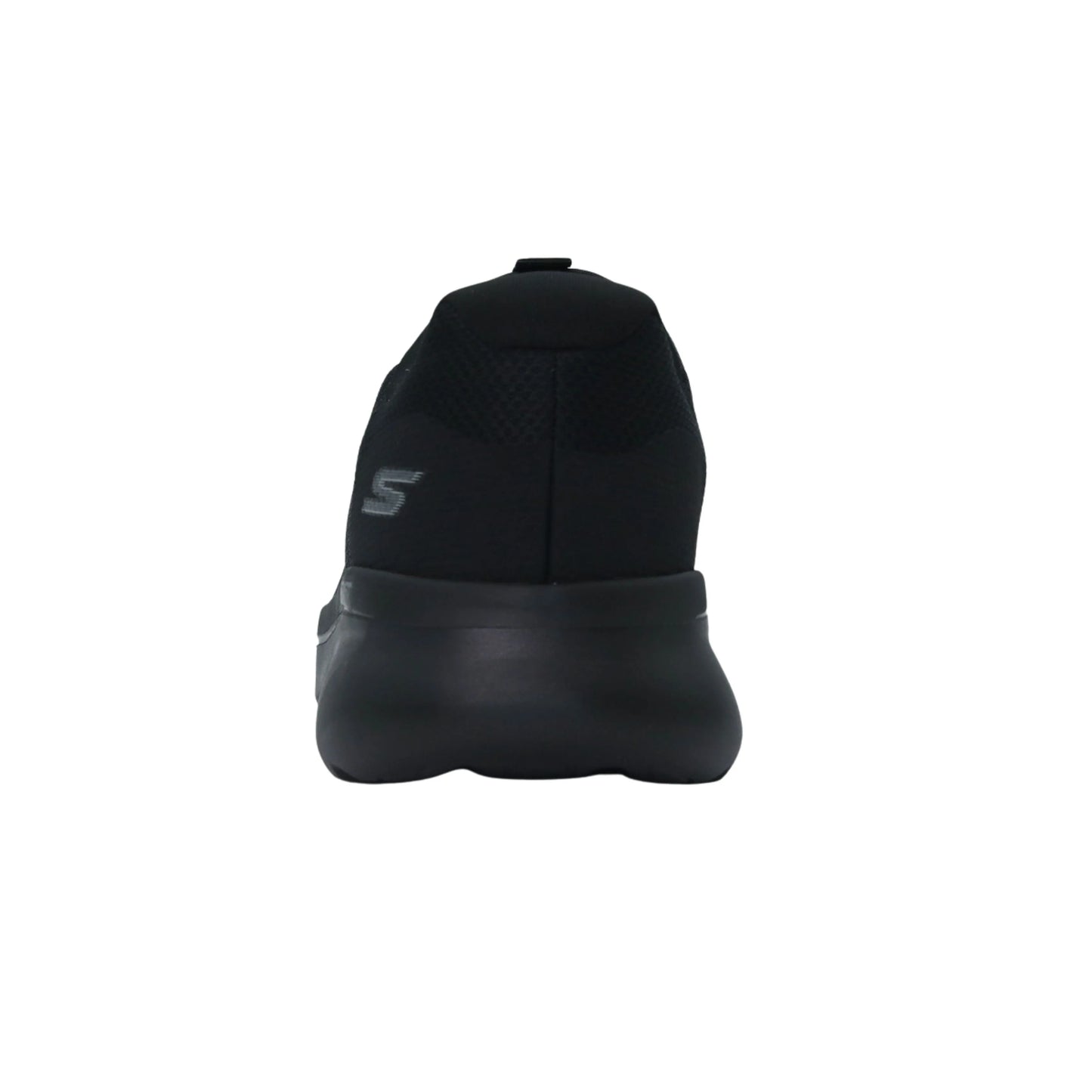 skechers go walk arch fit n joy cullman πίσω όψη ζευγάρι, μαύρο χρώμα