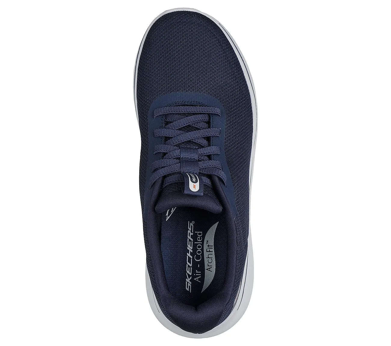 skechers go walk arch fit n joy cullman πάνω όψη ζευγάρι, μπλέ χρώμα