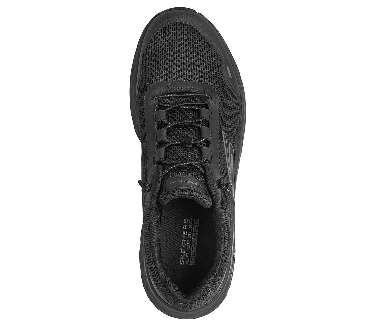 Skechers GO WALK Max Cushioning Flex Raf 217113-BBK ανδρικά sneakers πάνω όψη