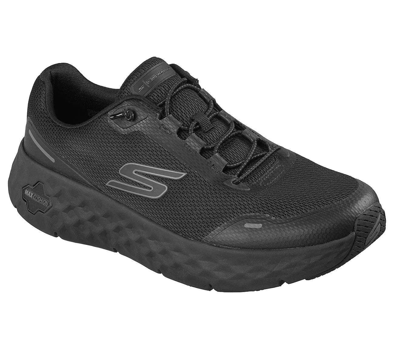 Skechers GO WALK Max Cushioning Flex Raf 217113-BBK ανδρικά sneakers 3/4 έξω