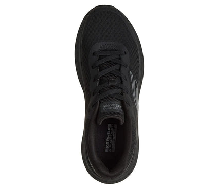 skechers max cushioning endeavour πάνω όψη ζευγάρι, μαύρο χρώμα
