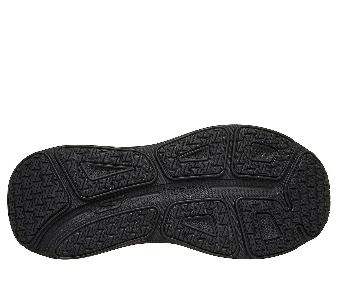 skechers max cushioning endeavour κάτω όψη σόλας, μαύρο χρώμα