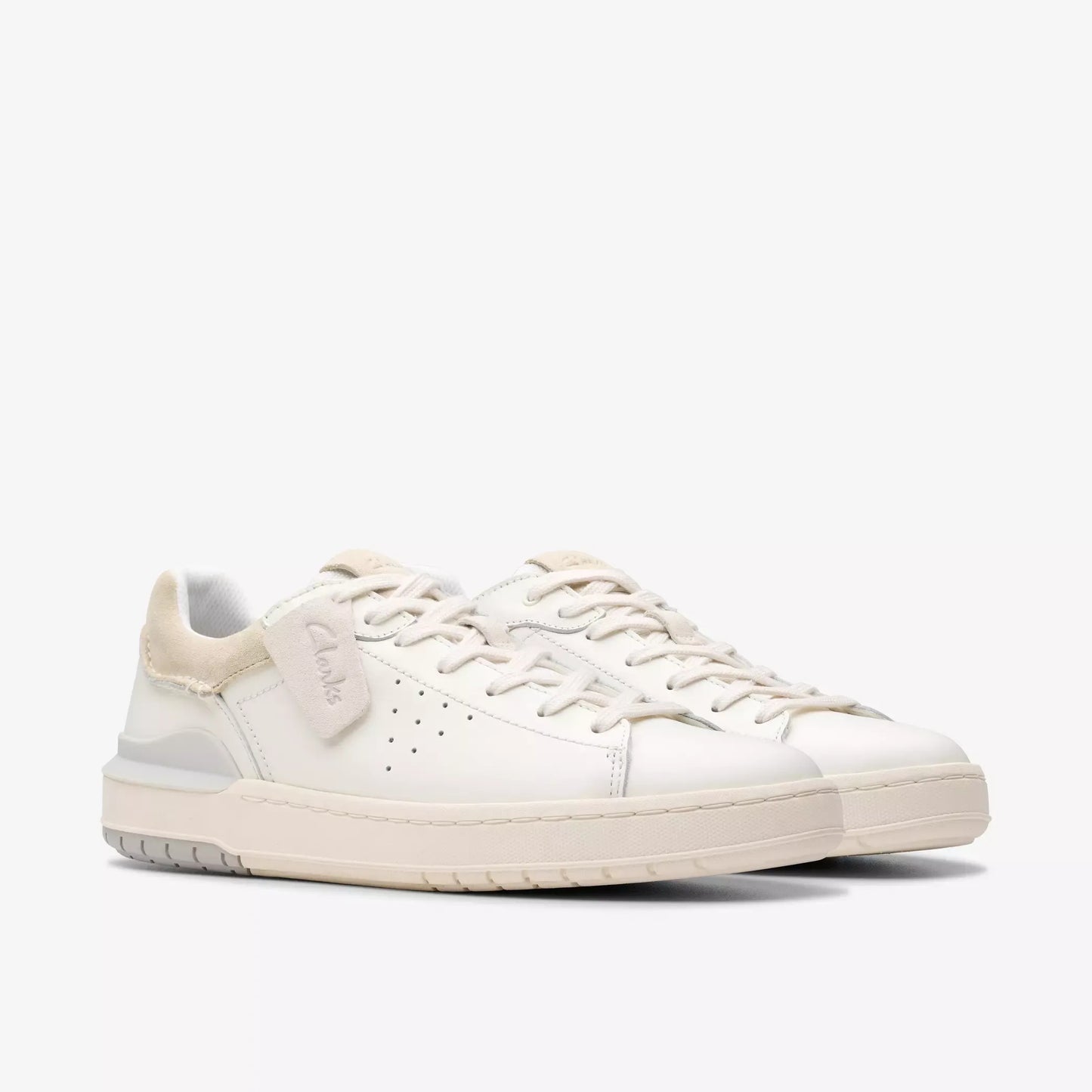 clarks courtlite2 run όψη 3/4 εξωτερική πλευρά