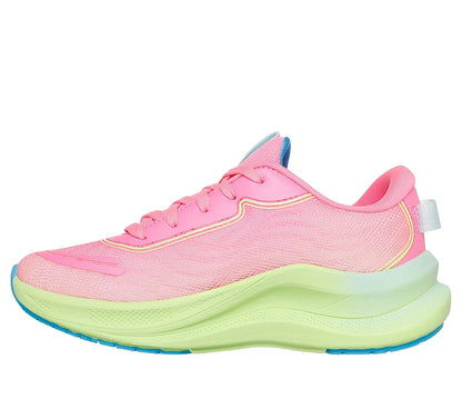 skechers max cushioning ascend aura speed πλάγια όψη εσωτερική πλευρά, ροζ/multi