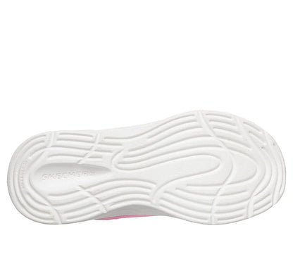 skechers s lights sola glow 2.0 dazzle steps κάτω όψη σόλας, ροζ χρώμα