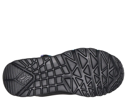 Skechers UNO Lite Heart Status Black/Multi Παιδικά Sneakers