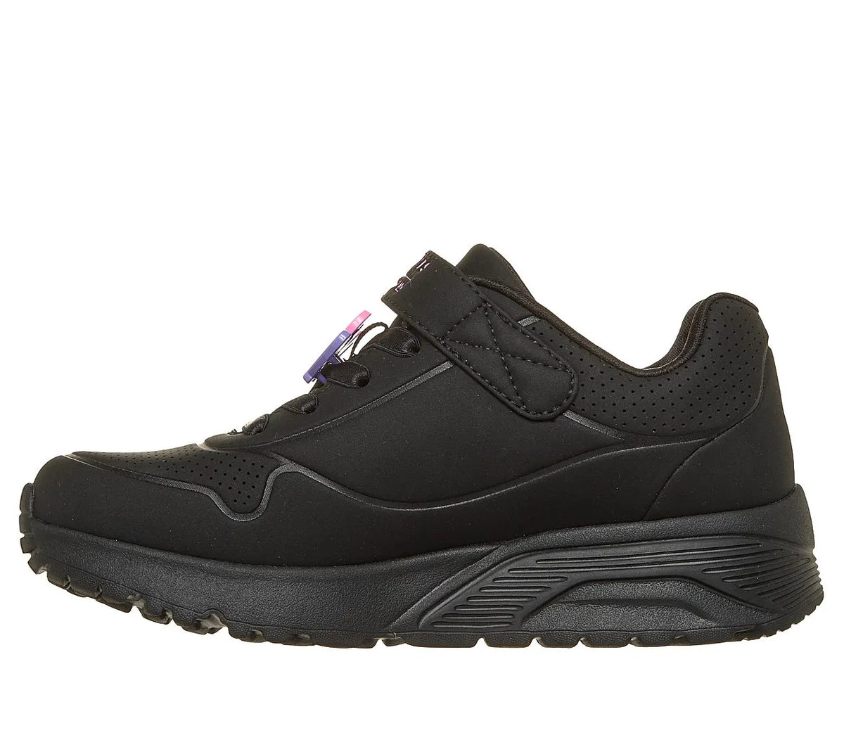 Skechers UNO Lite Heart Status Black/Multi Παιδικά Sneakers