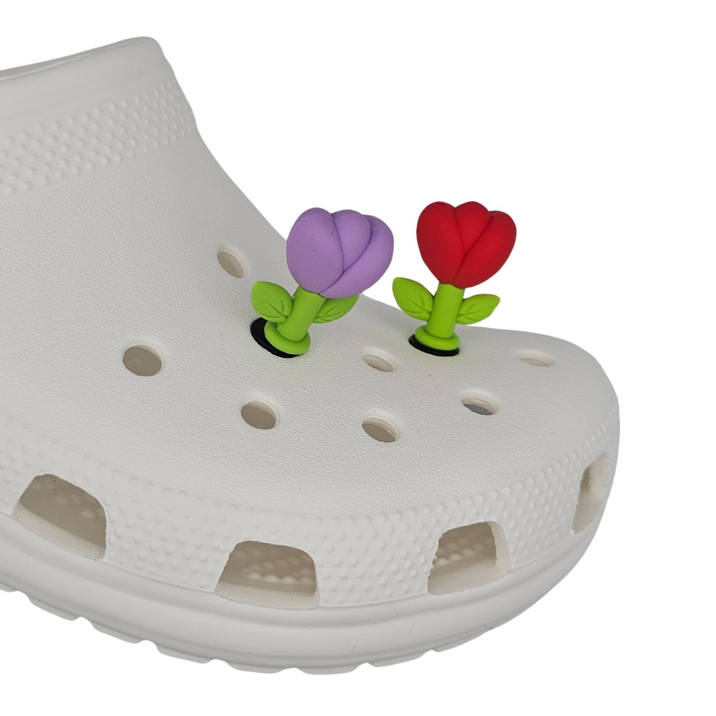 Αξεσουάρ Διακοσμητικά για Crocs  - 3D Purple Flower