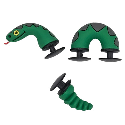 Αξεσουάρ Διακοσμητικά για Crocs  - 3D Green Snake