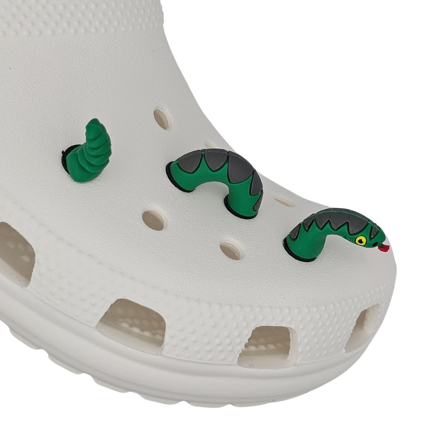 Αξεσουάρ Διακοσμητικά για Crocs  - 3D Green Snake