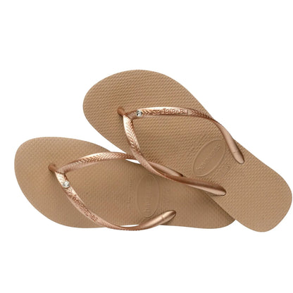 Hawaianas SL Crstl Sw II FC Γυναικεία Σαγιονάρα 4145651-3581 Rose Gold