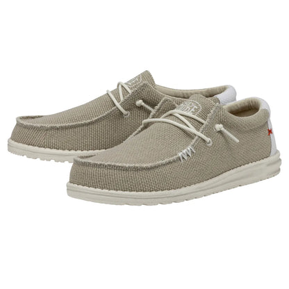 Hey Dude Wally Braided Off-White Ανδρικά Casual