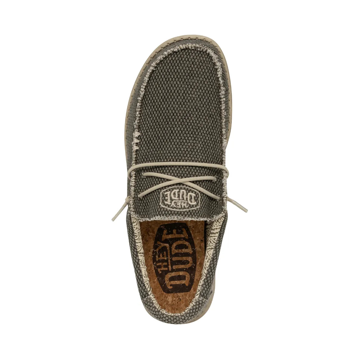 hey dude wally braided πάνω όψη, army Green