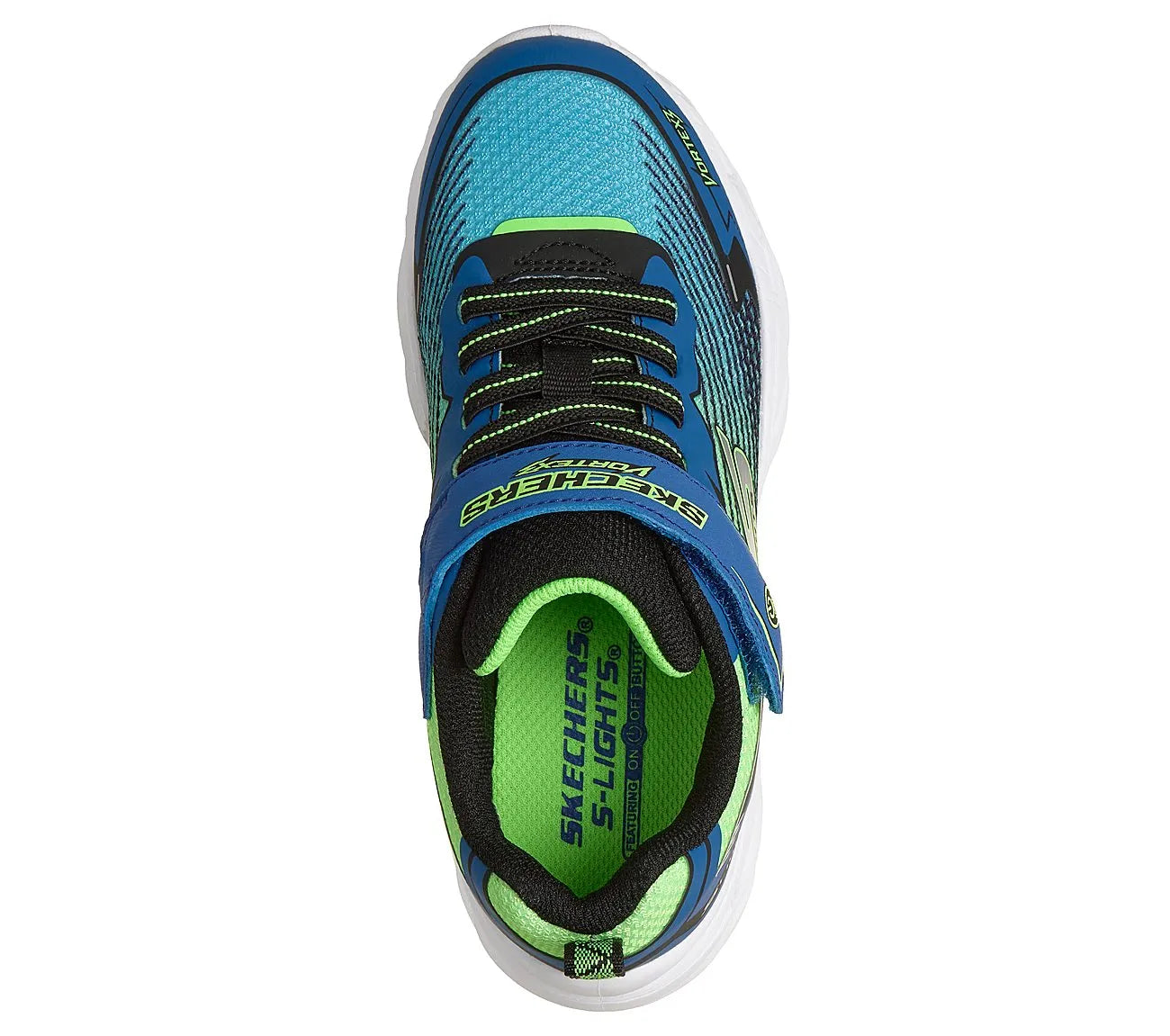 Skechers Vortex 3.0 S Lights από πάνω, λεπτομέρεια στη σόλα