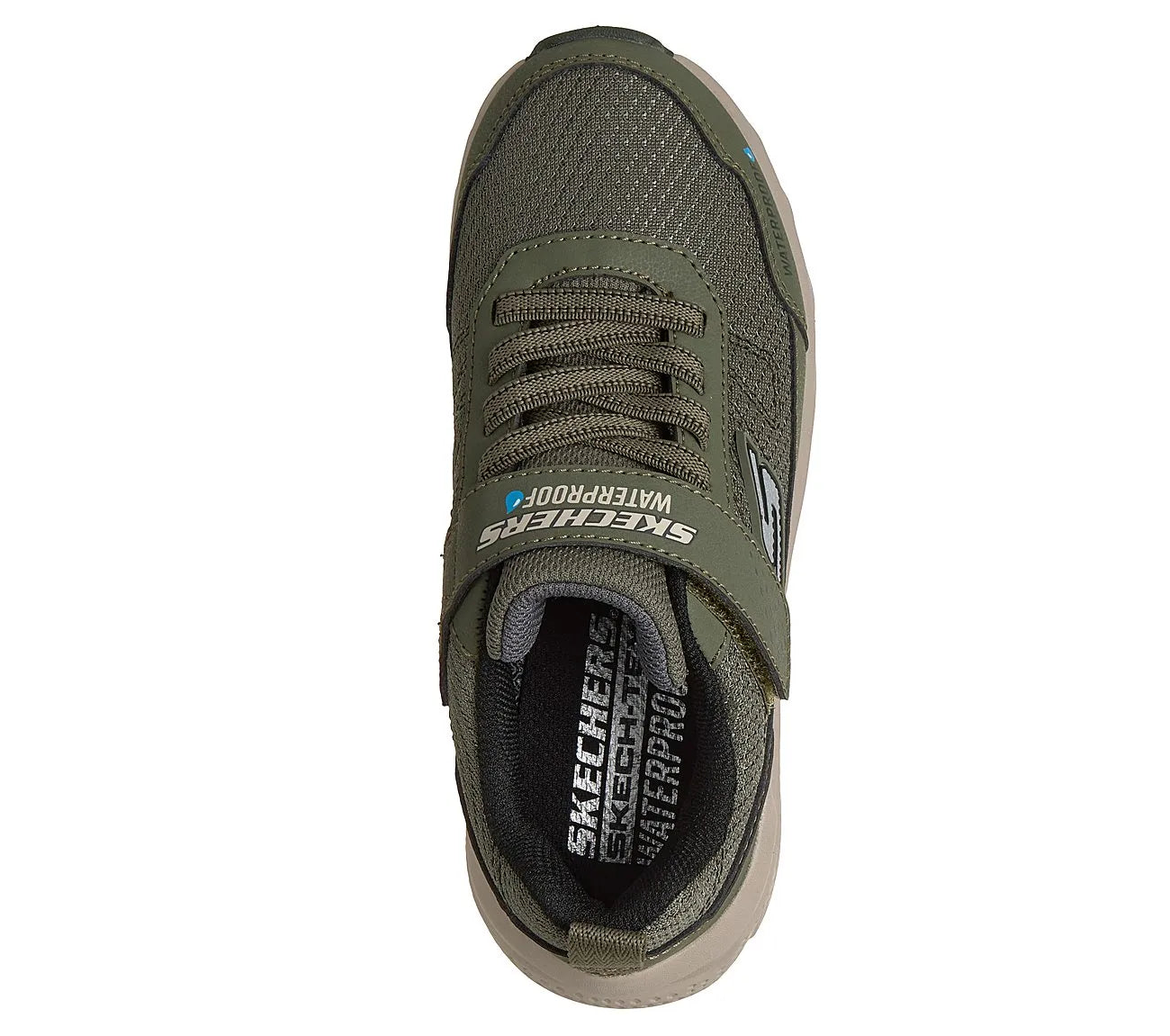 Skechers Elite Sport Tread Aquavek 406334L-OLV παιδικά sneakers πάνω όψη