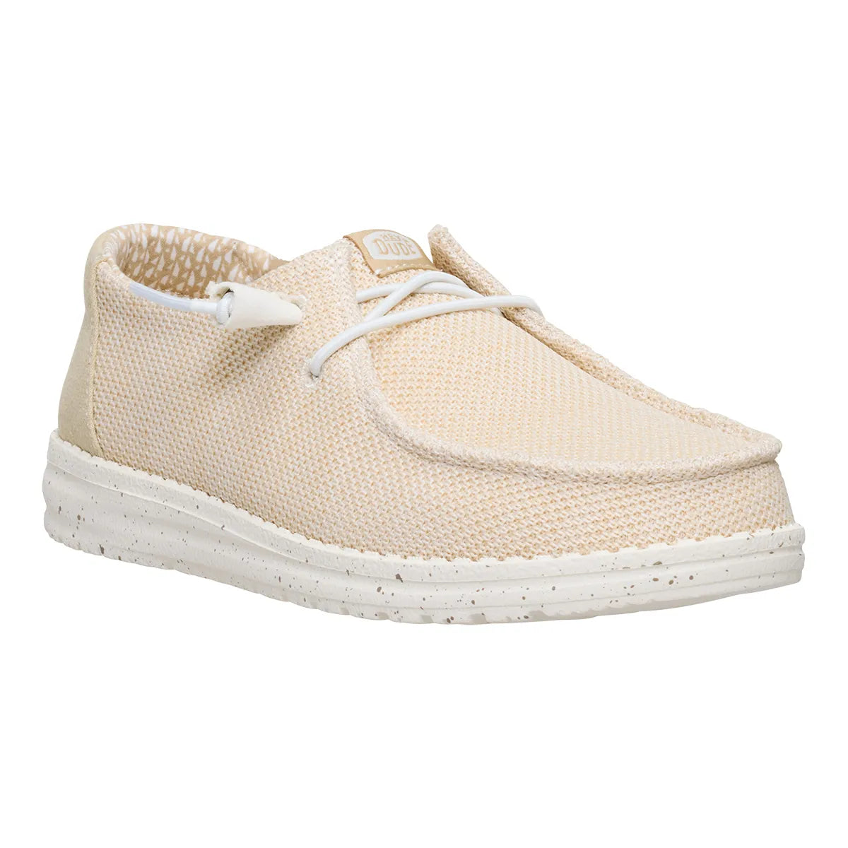 hey dude wendy stretch sox irish cream γυναικεία παπούτσια όψη 3/4 εξωτερική πλευρά